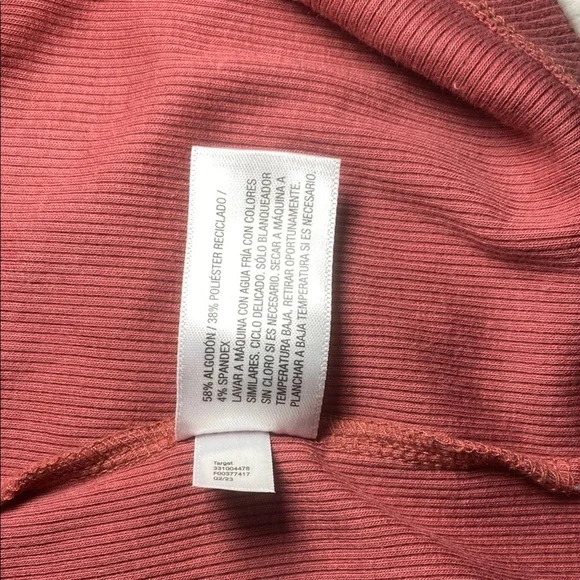 Wild Fable Pink Crop Tank Top Fitted - Picture 5 of 5